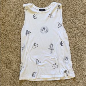 White Workshop Tank Top